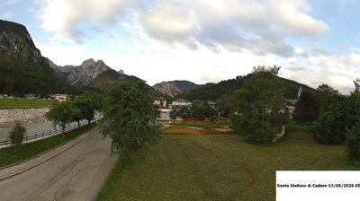 immagine della webcam nei dintorni di Sesto: webcam Santo Stefano di Cadore