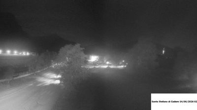 immagine della webcam nei dintorni di Lorenzago di Cadore: webcam Santo Stefano di Cadore