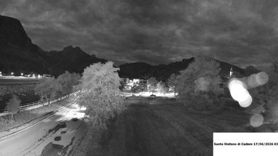 immagine della webcam nei dintorni di Lorenzago di Cadore: webcam Santo Stefano di Cadore