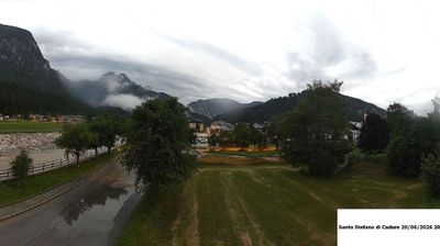 immagine della webcam nei dintorni di Forni di Sopra: webcam Santo Stefano di Cadore