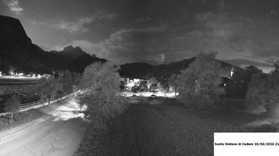 immagine della webcam nei dintorni di Lorenzago di Cadore: webcam Santo Stefano di Cadore