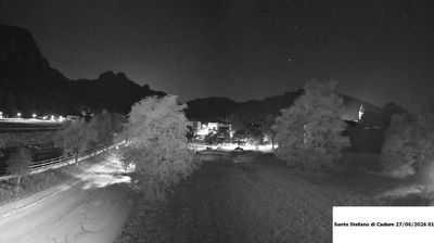 immagine della webcam nei dintorni di Auronzo di Cadore: webcam Santo Stefano di Cadore