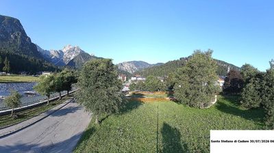 immagine della webcam nei dintorni di Calalzo di Cadore: webcam Santo Stefano di Cadore
