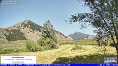 Preview delle webcam di Pescocostanzo Nord