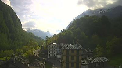 Preview delle webcam di Ala di Stura › Sud-Ovest