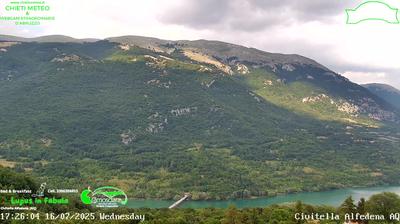 immagine della webcam nei dintorni di Roccaraso: webcam Civitella Alfedena