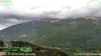immagine della webcam nei dintorni di Aremogna: webcam Civitella Alfedena