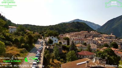 immagine della webcam nei dintorni di Monteroduni: webcam Civitella Alfedena
