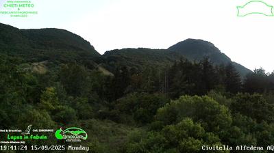 immagine della webcam nei dintorni di Scontrone: webcam Civitella Alfedena