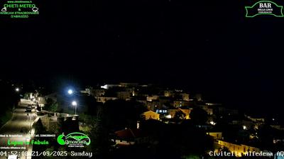 immagine della webcam nei dintorni di Monteroduni: webcam Civitella Alfedena
