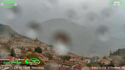 immagine della webcam nei dintorni di Macchia d'Isernia: webcam Civitella Alfedena