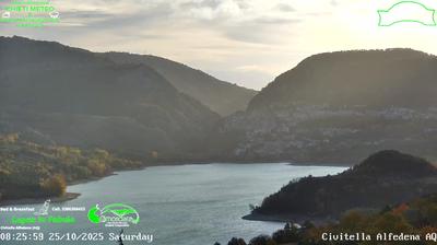 immagine della webcam nei dintorni di Castel di Sangro: webcam Civitella Alfedena
