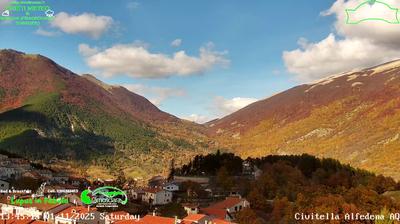 immagine della webcam nei dintorni di Capracotta: webcam Civitella Alfedena