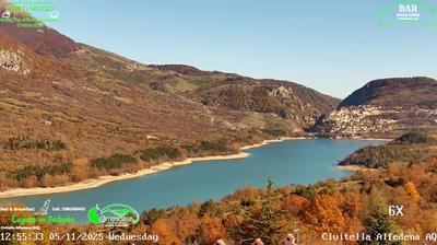 immagine della webcam nei dintorni di Monteroduni: webcam Civitella Alfedena