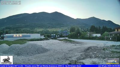 Preview delle webcam di Castel di Sangro › Nord-Ovest: Di Sangro Quad