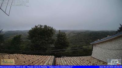 immagine della webcam nei dintorni di Caramanico Terme: webcam Sant'Eufemia a Maiella
