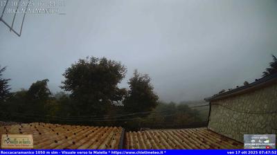 immagine della webcam nei dintorni di Rapino: webcam Sant'Eufemia a Maiella