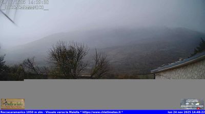 immagine della webcam nei dintorni di Altino: webcam Sant'Eufemia a Maiella