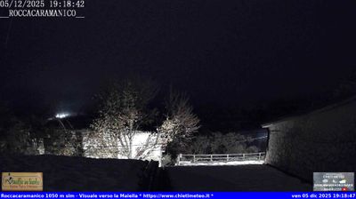 immagine della webcam nei dintorni di Casoli: webcam Sant'Eufemia a Maiella
