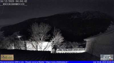 immagine della webcam nei dintorni di Passolanciano-Majelletta: webcam Sant'Eufemia a Maiella