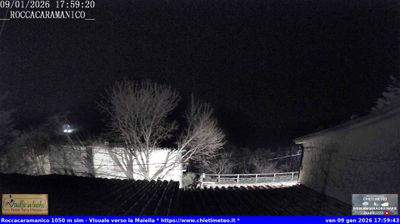 immagine della webcam nei dintorni di Altino: webcam Sant'Eufemia a Maiella