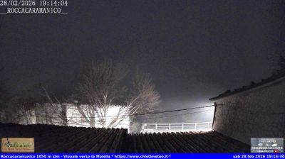 Preview delle webcam di Sant'Eufemia a Maiella