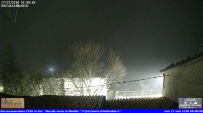 immagine della webcam nei dintorni di Torricella Peligna: webcam Sant'Eufemia a Maiella