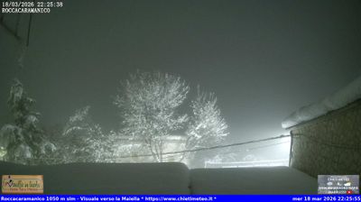 immagine della webcam nei dintorni di Rocca Pia: webcam Roccacaramanico