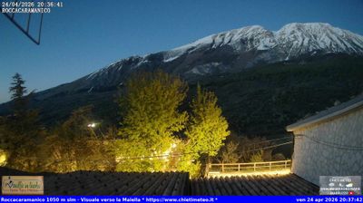 immagine della webcam nei dintorni di Casoli: webcam Roccacaramanico