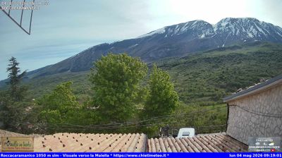 immagine della webcam nei dintorni di Scanno: webcam Roccacaramanico