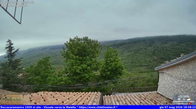 immagine della webcam nei dintorni di Pretoro: webcam Roccacaramanico