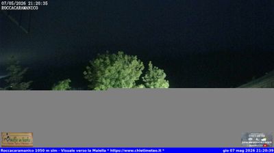 immagine della webcam nei dintorni di Pretoro: webcam Roccacaramanico
