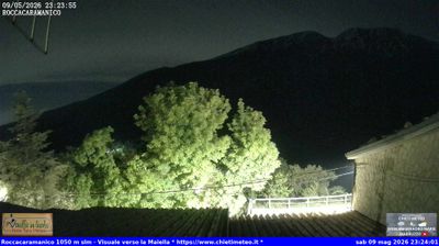 immagine della webcam nei dintorni di Bisegna: webcam Roccacaramanico