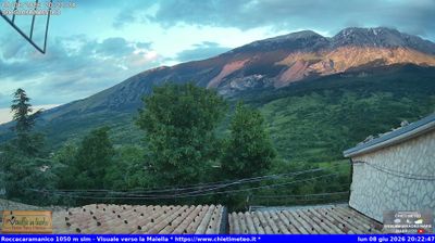 immagine della webcam nei dintorni di Rapino: webcam Sant'Eufemia a Maiella
