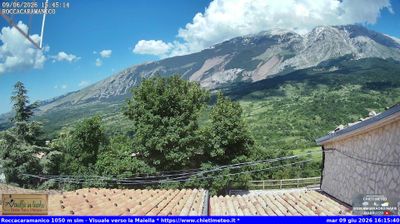 immagine della webcam nei dintorni di Scanno: webcam Roccacaramanico