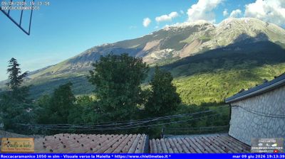 immagine della webcam nei dintorni di Scanno: webcam Roccacaramanico
