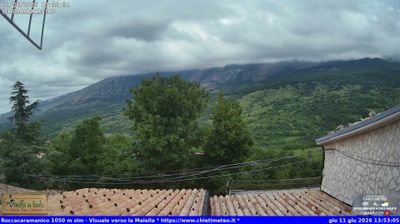 immagine della webcam nei dintorni di Rapino: webcam Sant'Eufemia a Maiella