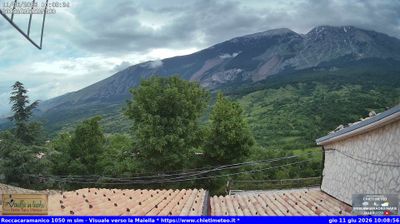 immagine della webcam nei dintorni di Casoli: webcam Sant'Eufemia a Maiella