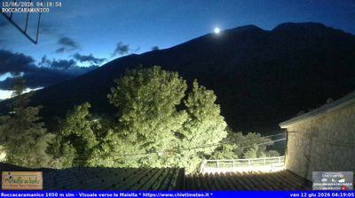 immagine della webcam nei dintorni di Campo di Giove: webcam Roccacaramanico