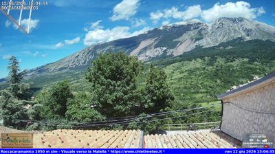 immagine della webcam nei dintorni di Campo di Giove: webcam Roccacaramanico