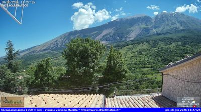 immagine della webcam nei dintorni di Scanno: webcam Roccacaramanico
