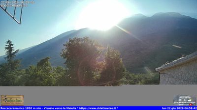 immagine della webcam nei dintorni di Pescocostanzo: webcam Roccacaramanico