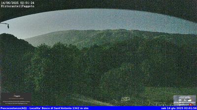 immagine della webcam nei dintorni di Villetta Barrea: webcam Rocca Pia