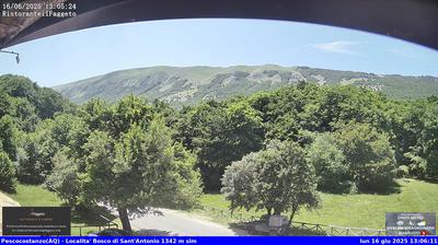 immagine della webcam nei dintorni di Pescocostanzo: webcam Rocca Pia