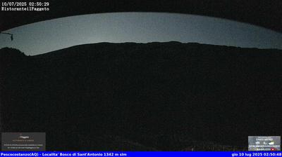 immagine della webcam nei dintorni di Monte Pratello: webcam Rocca Pia