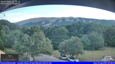 immagine della webcam nei dintorni di Rivisondoli: webcam Rocca Pia