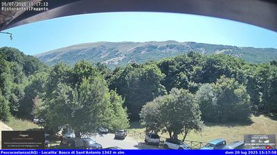 immagine della webcam nei dintorni di Castel di Sangro: webcam Rocca Pia
