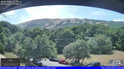 immagine della webcam nei dintorni di Bisegna: webcam Rocca Pia