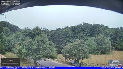 immagine della webcam nei dintorni di Civitella Alfedena: webcam Rocca Pia