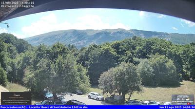 immagine della webcam nei dintorni di Cansano: webcam Rocca Pia